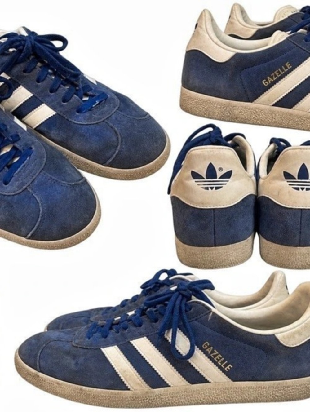 adidas Gazelle Sneakers Blue & White US 11.5